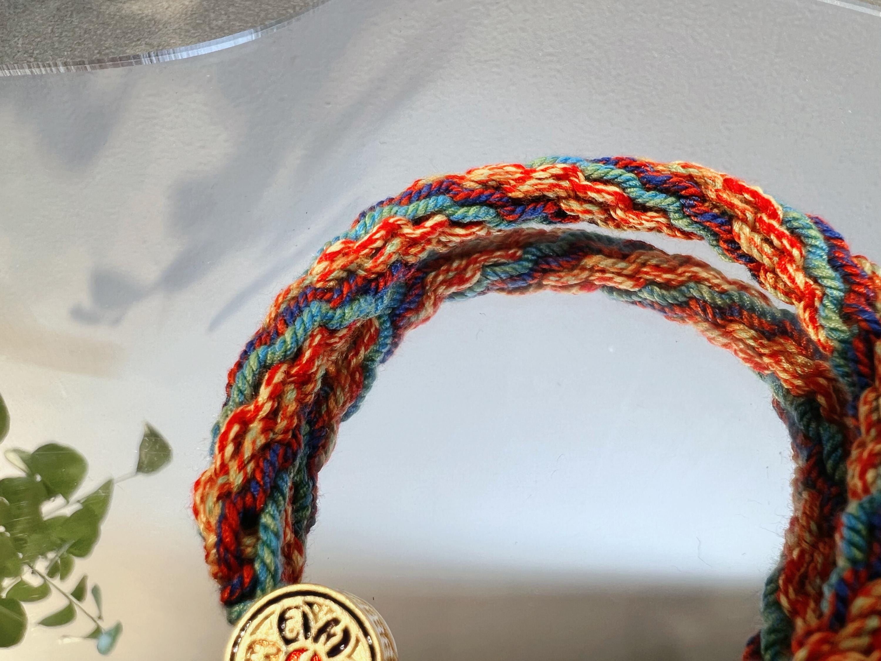 Handcrafted Tibetan Bracelet with Gold Beads, Made to Order