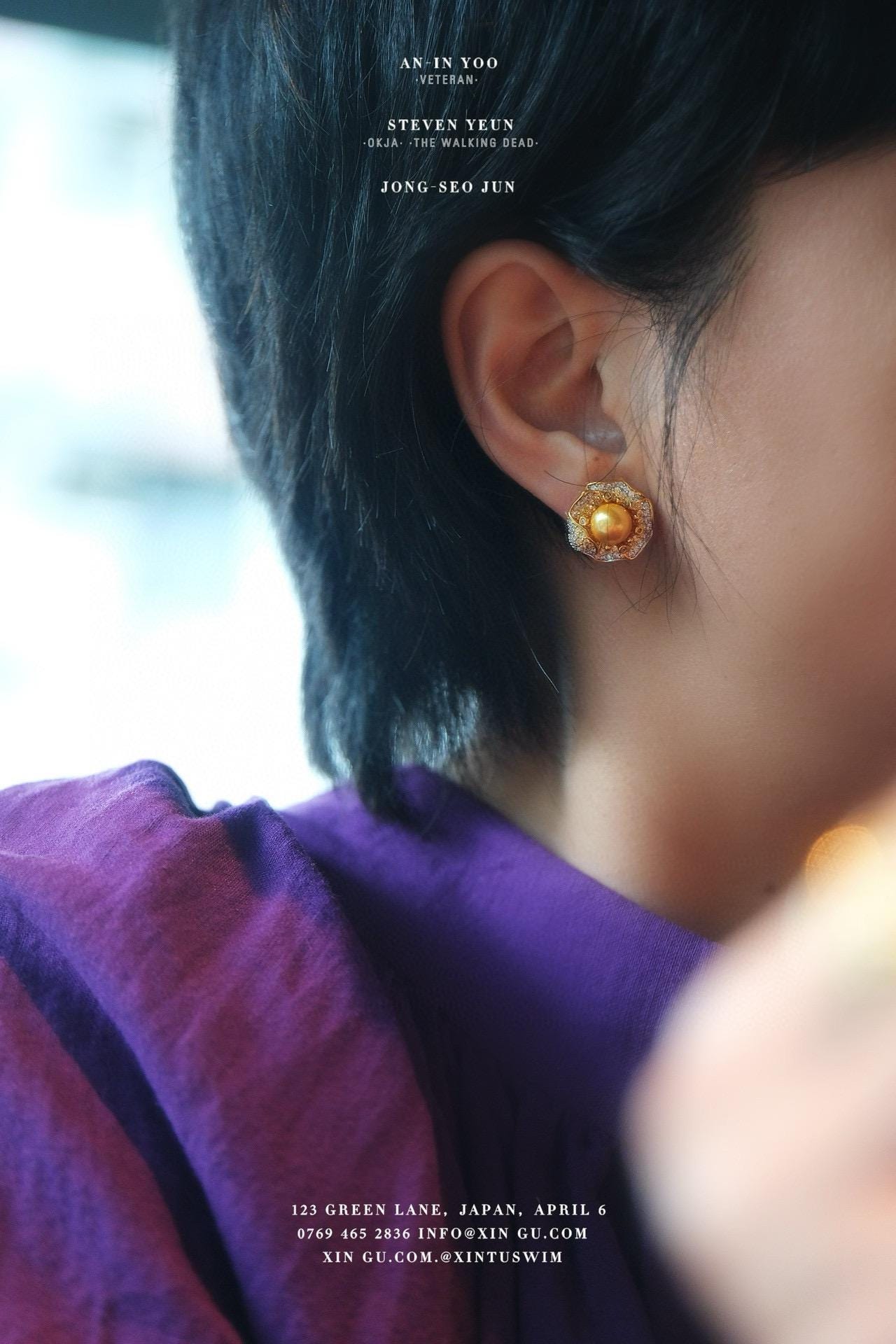 Dual-Version Pearl Studs | 8mm Golden & 10mm White Pearl Hypoallergenic