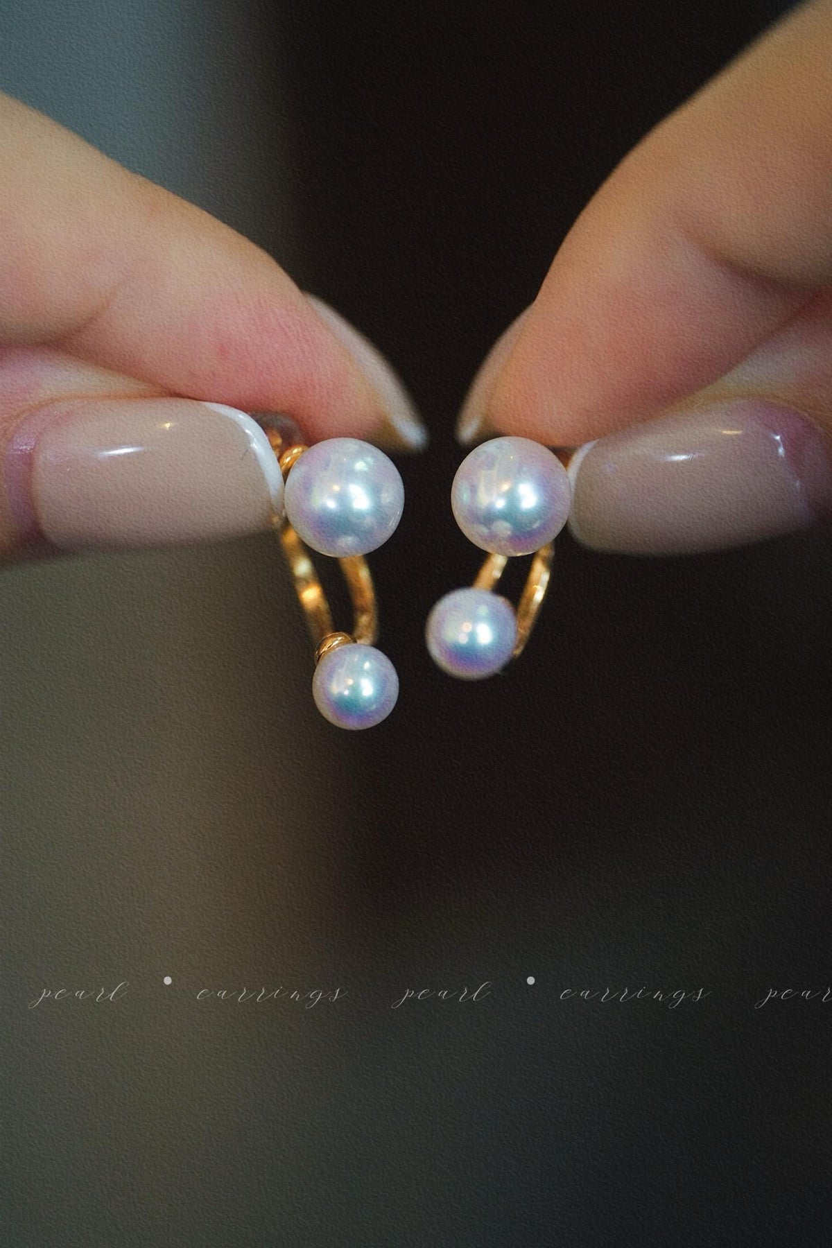 Dual-Wear Pearl Stud Earrings | 5-8mm S925 Silver White Pink Luster