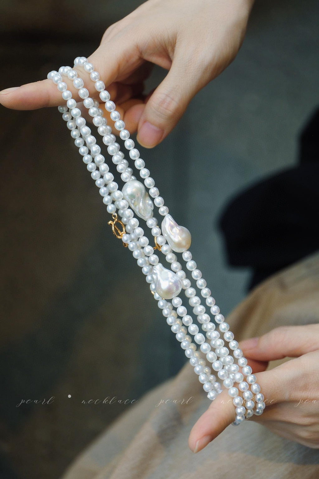 Baroque Pearl Necklace | 5-6mm 43cm