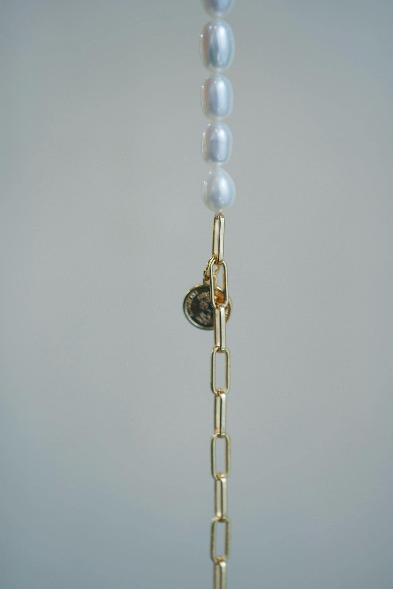 Queen Coin Pearl Chain Bracelet | Natural Pearl