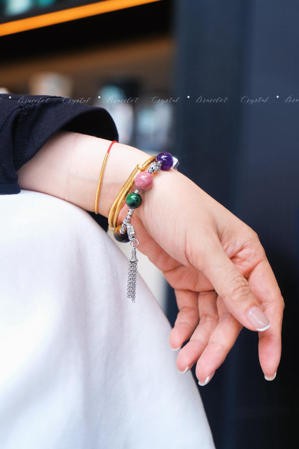 Mixed Crystal Bracelet | Energy Gemstone Multi-Color