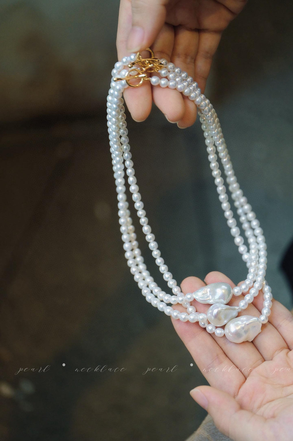Baroque Pearl Necklace | 5-6mm 43cm