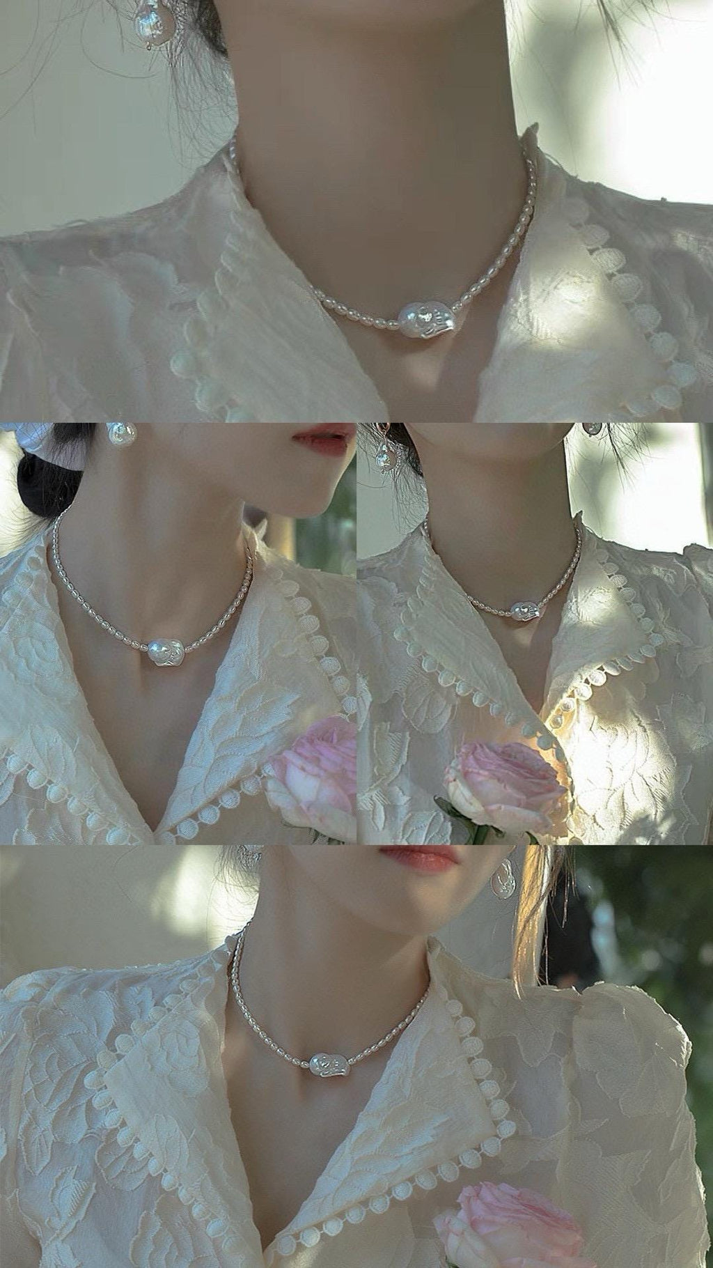 Baroque Pearl Necklace | 5-6mm 43cm