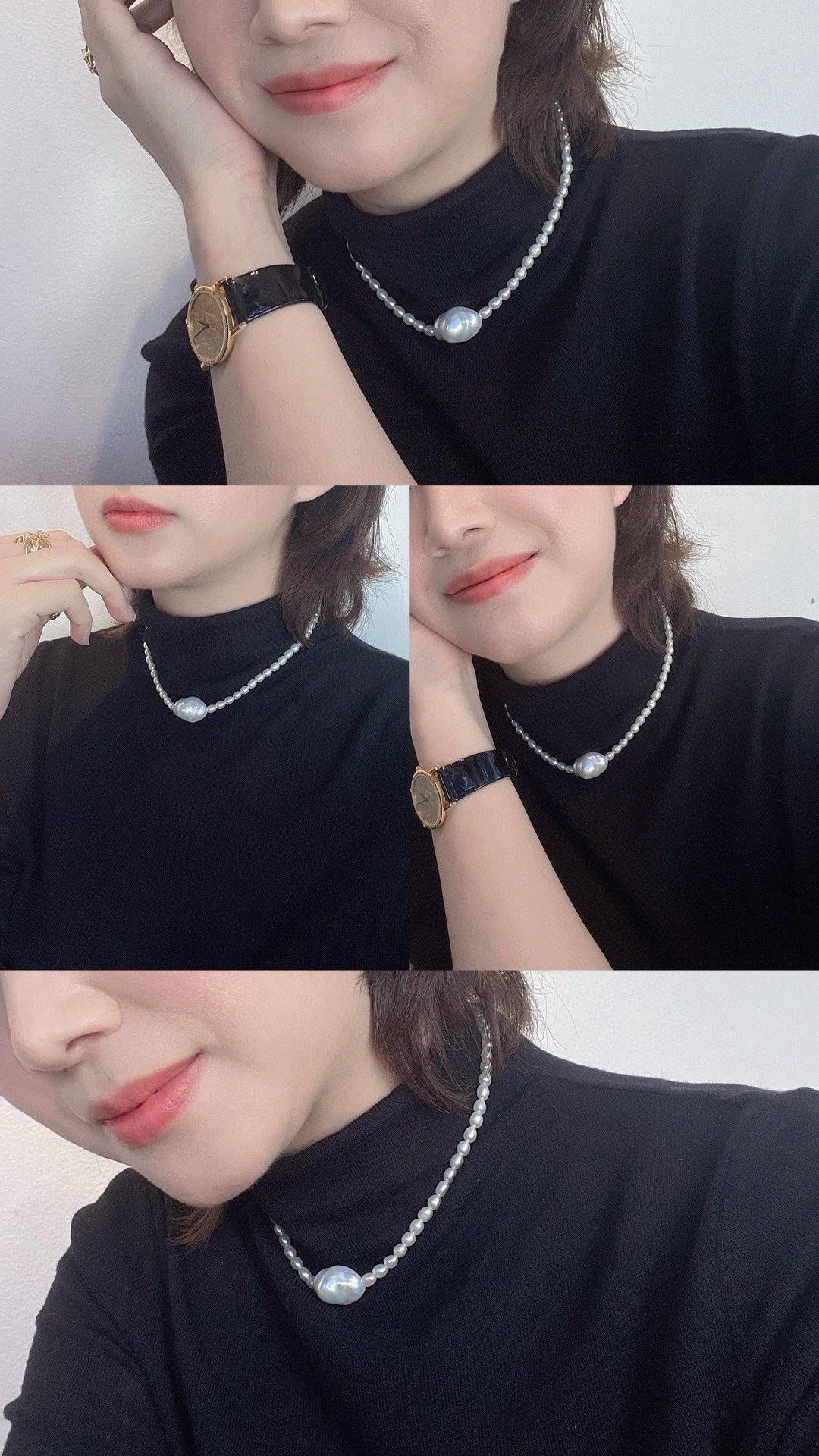 Baroque Pearl Necklace | 5-6mm 43cm