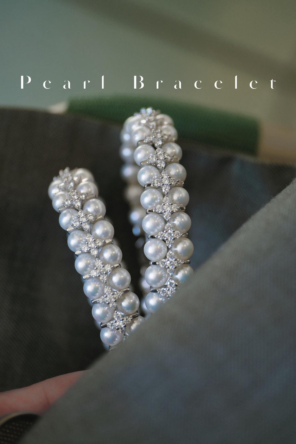Vintage Double-Layer Pearl Bracelet | 6-7mm Natural Freshwater Pearl